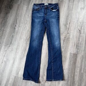 BKE Payton Universal Fit Mid Rise Bootcut Womens Jeans Size 28 X 35 1/2 Blue